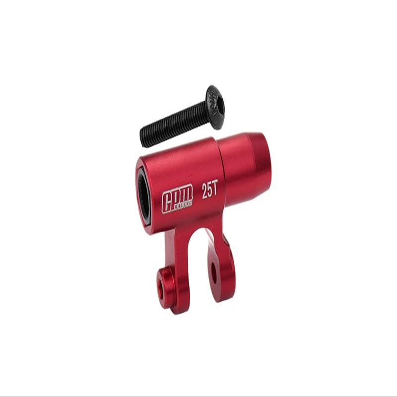 Aluminum 6061-T6 Standard 25T Steering Servo Horn for 1:5 Traxxas X Maxx 6S / X Maxx 8S / XRT 8S Monster Truck Upgrades - Red