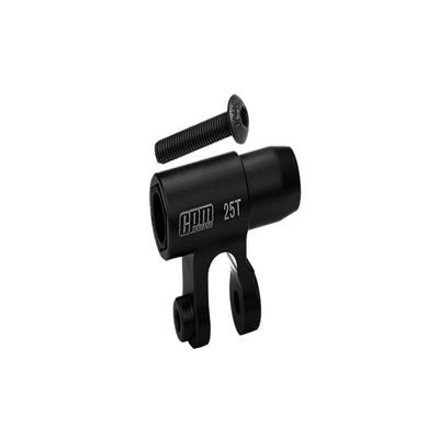 Aluminum 6061-T6 Standard 25T Steering Servo Horn for 1:5 Traxxas X Maxx 6S / X Maxx 8S / XRT 8S Monster Truck Upgrades - Black