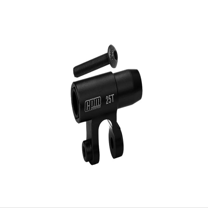 Aluminum 6061-T6 Standard 25T Steering Servo Horn for 1:5 Traxxas X Maxx 6S / X Maxx 8S / XRT 8S Monster Truck Upgrades - Black