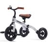 Ancaixin 3 in 1 Toddler Tricycles for 2-5 Years Old Boys Girls with Adjustable Seat Detachable Pedal and Bell, Foldable Baby Balance Bike Riding Toys, Kids Birthday Christmas New Year Gift (Silver) view 1