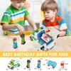 Auspint Ambulance Toy Powered Vehicle with Lights and Sounds, Rescue Role Play Set, Ambulance Set, Play and Learn Toddler Toys for 1 2 3 Year Old Boys Children Toy Truck Party Birthday Gift view 2