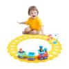 Auspint Toy Train, Musical Electric Train Toys, Children's Electric Train Sets, Train Tracks, Train Sets Suitable for Children Aged 1-3 Years Old as Birthday Gifts