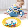 Auspint Toy Train, Musical Electric Train Toys, Children's Electric Train Sets, Train Tracks, Train Sets Suitable for Children Aged 1-3 Years Old as Birthday Gifts view 2