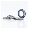 NOVOCE Precision Flanged Ball Bearings F6802 2RS Bearings Blue Sealed 15x24x5mm ABEC-3 F6802RS Shaft Ball Bearing Parts for Hobby RC Car Truck 4Pcs view 1