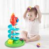 Auspint Montessori Toddler Sensory Drop Ball Toys, Rolling Spinning Ball Tower That Makes Music, Preschool Interactive Games, Birthday Gift for Children 12 Months and Older view 3