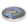 Miskall Desktop Rotating Toy, Desktop Rotating Toy Colorful Pattern Stainless Steel Stress Relieve Decompression Gyroscope Toy (The Stars are Shining) view 1