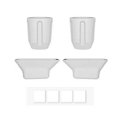 ABZEKH Drone Accessories for 4pcs Rear Foot Landing Gear Protection Pad for DJI Mavic Air 2S/Air 2 Foot Cloth Cover Anti-Friction Drone Accessories (Color : for DJI Mavic Air 2S)