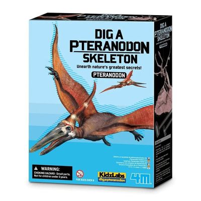 KidzLabs Dig a Pteranodon Skeleton Kit, Fossil Excavation Set, Ages 8+, 1 Piece
