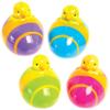 Baker Ross FX471 Easter Chick Pull Back Racers - Pack of 4, Easter Racing Toys for Kids Party Bag Fillers view 1