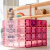 Connetix Pastel Base Plate Pack, 2 Pieces, Pink & Berry view 3