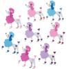 Baker Ross FX356 Love Heart Poodle Magnet Kits - Pack of 8, Valentine's Day Foam Craft Kit for Kids view 2