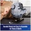 4D Build Star Wars Deluxe Death Star II Cardstock 3D Model Kit, Star Wars Gifts, Desk Dcor for Fans & Collectors, 272 Pieces, 3D Puzzles, Gift Ideas for Ages 12 & Up view 4