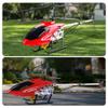 SREJNGL Large 75CM RC Helicopter Beginner Kids Toy 3.5CH Alloy LED Lights Remote Control Helicopter for Boys 8-12 Electric Remote Control Aircraft Airplane for Children Adults Gifts(2 Batteries view 3