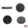 EasyPegs 25mm Textured Plastic Round Bases or 0.98inch Wargames Table Top Games 120 Count view 2