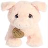 Aurora Adorable Precious Moments Bacon Piggy Stuffed Animal - Heartwarming Toy for Comforting Children - for Sentimental Gifts, Birthdays, and Adults - Pink 9 Inches view 1