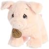 Aurora Adorable Precious Moments Bacon Piggy Stuffed Animal - Heartwarming Toy for Comforting Children - for Sentimental Gifts, Birthdays, and Adults - Pink 9 Inches view 3