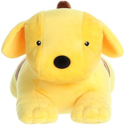 Aurora Playful Spot Stuffed Animal - Childhood Nostalgia - Lasting Companionship - Yellow 13 Inches