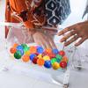 Zerodeko 50Pcs Plastic Raffle Drawing Balls 1.18In Mini Lottery Balls for Party Game Entertainment and Activities view 2
