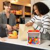 Zerodeko 50Pcs Plastic Raffle Drawing Balls 1.18In Mini Lottery Balls for Party Game Entertainment and Activities view 3