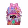 Personalized Rainbow Color Diaper Bag with African Cute Princess for Women, Custom Name Multifunction Mommy Nursing Daypack Tie Dye Travel Backpack with Large Capacity Birthday Gift for Women/Men view 3