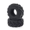 1.0inches Mud Tires 4pcs 54mm Rubber Crawler Wheel Tires for 1/18 TRX4M 1/24 Axial Scx24 Deadbolt C10 JLU CRC B-17 AXI00005 AXI00006 Upgrade view 2