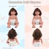 BABESIDE 4 PCS Baby Dolls Diapers Underwear for 17-24 Inch Reusable Doll Diapers Reborn Babys Doll Accessories Fits Baby Doll view 4