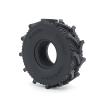 1.0inches Mud Tires 4pcs 62mm Rubber Crawler Wheel Tires for 1/18 TRX4M 1/24 Axial Scx24 Deadbolt C10 JLU CRC B-17 AXI00005 AXI00006 Upgrade view 3