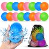 16Pcs Reusable Water Balloons for Kids, Pool Beach Water Toys for Boys and Girls, Summer Toy for Outdoor Games view 1