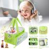 SFYBYHEART Carrying Case for Toniebox with Clear Window & Figure Slots, Travel Storage Bag for Tonies Characters, Toniebox Starter Set & Tonies Headphones  Protective Tony Carrying Bag view 3