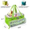 SFYBYHEART Carrying Case for Toniebox with Clear Window & Figure Slots, Travel Storage Bag for Tonies Characters, Toniebox Starter Set & Tonies Headphones  Protective Tony Carrying Bag view 4