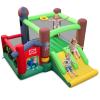 BOUNTECH Inflatable Bounce House with Ball Pit, Farm Bouncy House with Dual Slides for Racing Fun, Big Jump Castle Bounce House for Toddler Kids Aged 3-12 Indoor Outdoor Backyard Birthday Party Gifts view 1