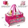 SFYBYHEART Carrying Case for Toniebox with Clear Window & Figure Slots, Travel Storage Bag for Tonies Characters, Toniebox Starter Set & Toniees Headphones  Protective Tony Carrying Bag view 4