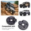 HobbyPark Heavy Brass Portal Covers Weights for Axial Capra UTB SCX10 III Outer (2-Pack) view 3