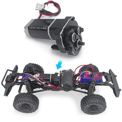 RCHUBAM Metal Transmission Case Gearbox with Gear 16.6:1. for 1/18 TRX4M Bronco Defender RC Crawler Car 9791 (N)