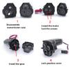 RCHUBAM Metal Transmission Case Gearbox with Gear 16.6:1. for 1/18 TRX4M Bronco Defender RC Crawler Car 9791 (N) view 4