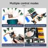 Yahboom PWM Servo Motor Tester Board Module Controller with PS2 USB Controller Over-Current Protection USB Port for Robot DIY (24 Channel with Handle) view 2