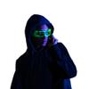 SpyX Night Ops Glasses - Hi-Tech Spy Toy Gadget for Spy Kids Night Mission. Dual LED Lights: White Spotlight & 3-Color Silent Signal Lights. Mission Graphics Etched Into Surface view 4