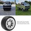 RC Rubber Tire Set RC Sequence Wheel Hub Brass Combiner Set RC Car Upgrade Parts for D12 Remote Control Car view 4