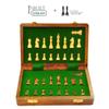 Urban Desi Toronto Craftgasmic Folding Magnetic Travel Chess Board Set Wooden Game Handmade, Classic Game of Brilliance, Small Chess Pieces, 12 Inches view 2