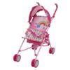 Baby Alive Doll Stroller with Canopy & Safety Harness, Pink & Rainbow, Foldable for Travel, Fits Dolls Up to 24 Inches, for Kids 3+ view 1