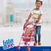 Baby Alive Doll Stroller with Canopy & Safety Harness, Pink & Rainbow, Foldable for Travel, Fits Dolls Up to 24 Inches, for Kids 3+ view 4