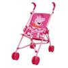Peppa Pig: Doll Umbrella Stroller - Pink & White Dots - Fits Dolls Up to 24", Easy to Fold for Storage & Travel, for Dolls Plushes-Stuffed Animals, Pretend Play for Kids Ages 3+ view 1