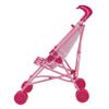Peppa Pig: Doll Umbrella Stroller - Pink & White Dots - Fits Dolls Up to 24", Easy to Fold for Storage & Travel, for Dolls Plushes-Stuffed Animals, Pretend Play for Kids Ages 3+ view 2