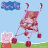 Peppa Pig: Doll Umbrella Stroller - Pink & White Dots - Fits Dolls Up to 24", Easy to Fold for Storage & Travel, for Dolls Plushes-Stuffed Animals, Pretend Play for Kids Ages 3+ view 4
