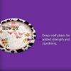 Birthday Galore Howdy Yall Cowgirl Plates  32 Pieces, 9" Round Disposable Tableware with Western Design Theme  Fun and Bright Colorful Tableware for Kids & Adults Parties Gatherings and Occasions. view 3