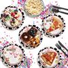 Birthday Galore Howdy Yall Cowgirl Plates  32 Pieces, 9" Round Disposable Tableware with Western Design Theme  Fun and Bright Colorful Tableware for Kids & Adults Parties Gatherings and Occasions. view 4