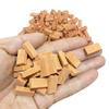 Woohome Mini Red Wall Bricks Model Building Set - 500 Pcs, 1:16 Miniature Bricks, Fairy Garden view 3
