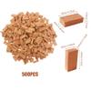 Woohome Mini Red Wall Bricks Model Building Set - 500 Pcs, 1:16 Miniature Bricks, Fairy Garden view 4