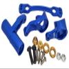 NHX RC Aluminum Steering Bell Crank Set for 1/8 Kraton/Senton/Typhon/Talion -Blue view 1