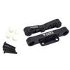 NHX RC Aluminum Front Lower Suspension Mount Set for 1/8 Kraton/Senton/Typhon/Talion -Black view 1